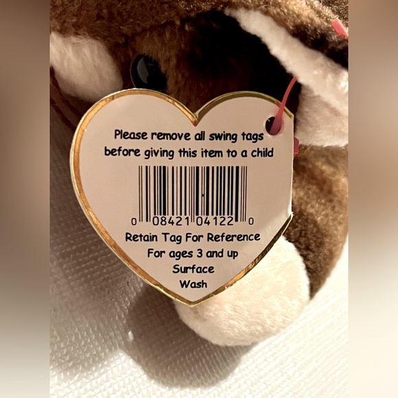 Ty Beanie Babies Pounce The Cat Beanie Baby 1997 Kitty - Picture 11 of 14